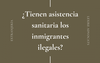 ¿Tienen asistencia santiaria los inmigrantes ilegales?