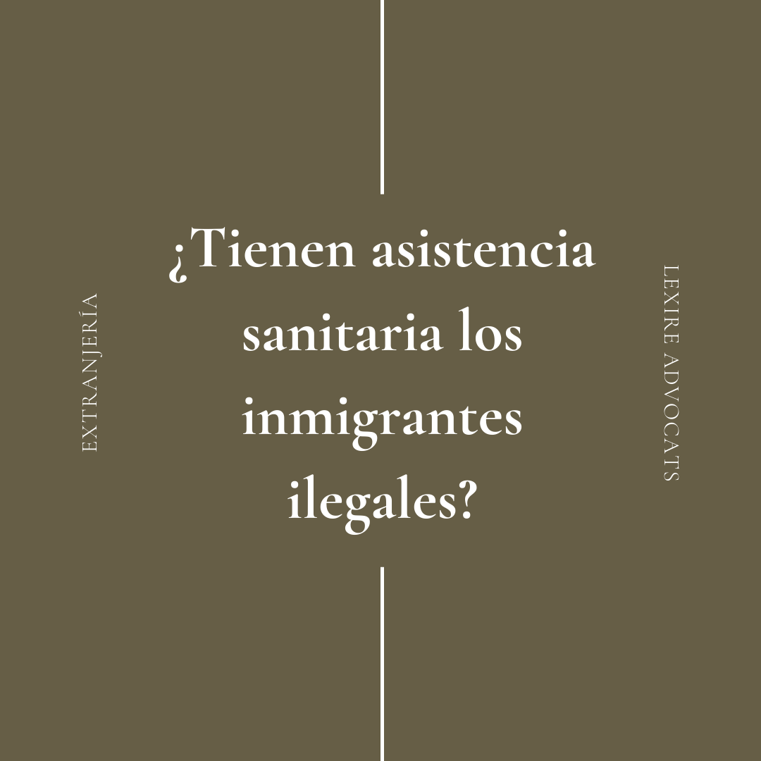 Asistencia santiaria inmigrantes ilegales Asistencia santiaria inmigrantes ilegales