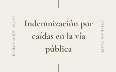 Indemnización por caídas en la vía pública