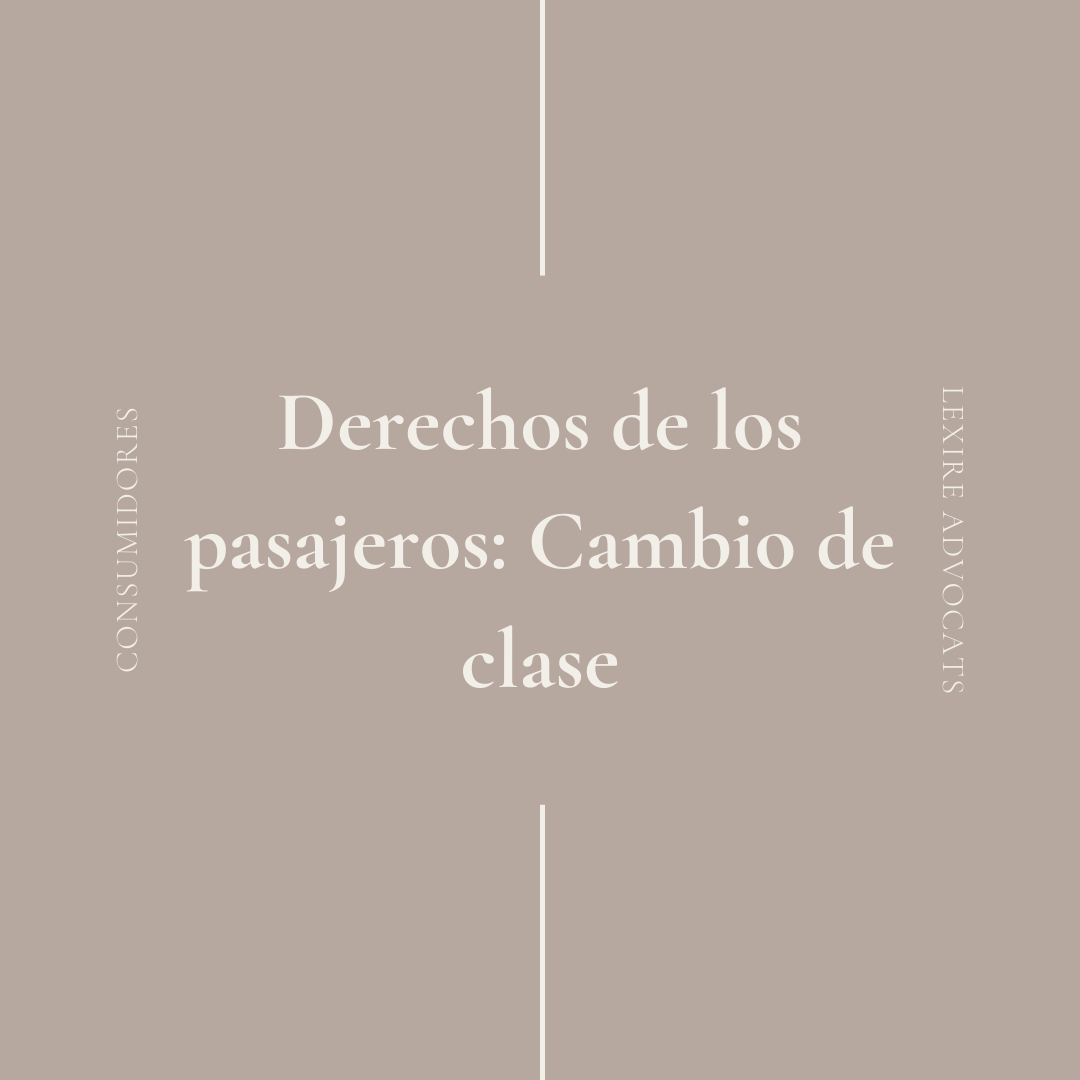 Cancelación del vuelo Cancelación del vuelo