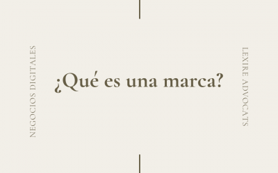 ¿Qué es una marca?